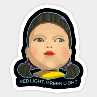 Red Light, Green Light Sticker